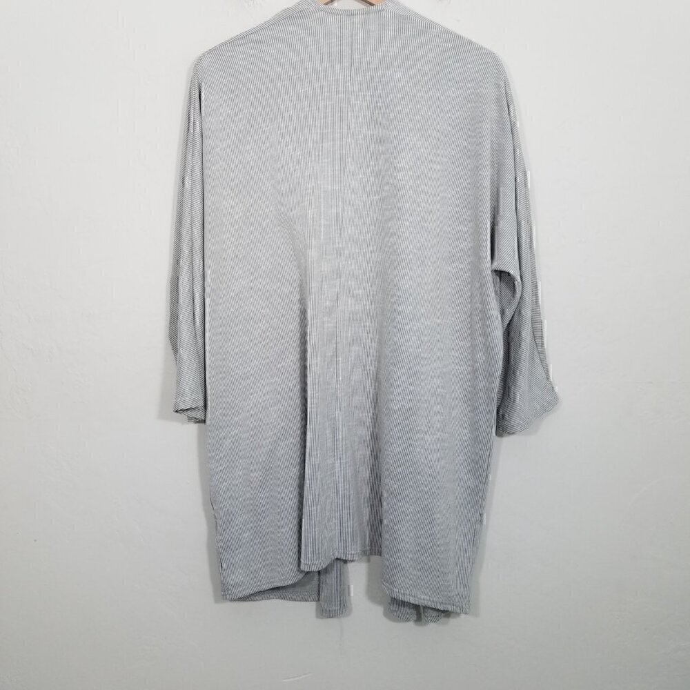 NWT Anthropologie DONNI. Sandwash Ribbed Open Front Cardigan One Size - Picture 5 of 7